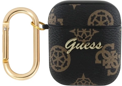 Чехол Guess 4G Hook для Apple AirPods 1/2 Black (3666339310585)