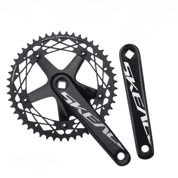 Трекова система Skeace 144 BCD 49T | під квадрат JIS | шатуни 165 мм для Fixed Gear NJS