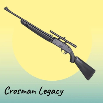 Пневматична гвинтівка Crosman Legacy з прицілом 4х15, мультикомпресійна