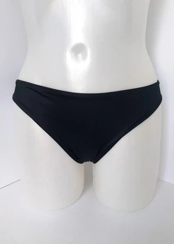 Женские трусы бразилианы Lormar ULTRASHINE 2435 SHINE M Чёрный