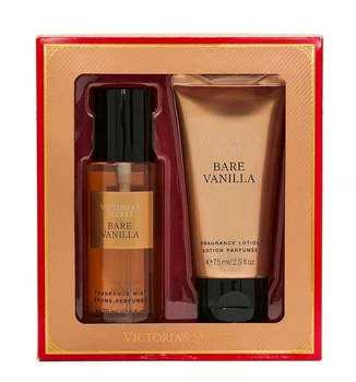 Подарунковий набір Bare Vanilla міні спрей та лосьйон Victoria's Secret