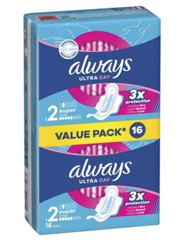 Гігієнічні прокладки Always Ultra Super Plus 16 шт