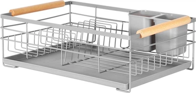 Suszarka do naczyń Vilde szara 43 x 28.5 x 14.5 cm (5904316475499)