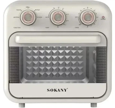 Фритюрница + духовая печь Sokany SK-10002 с конвекцией 18л 1800Вт (12)