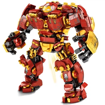 Конструктор Залізна людина Iron Man Hulkbuster (Халкбастер), 650 деталь