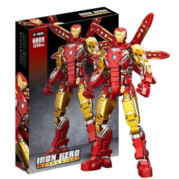 Конструктор Залізна людина Iron Man Mechanical Mark 85, 1339 деталь