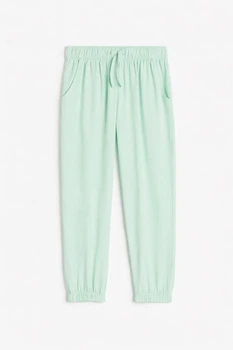 Штани H&M 1010262 128см світло-зелений
