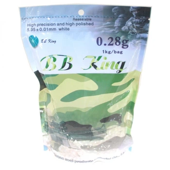 Страйкбольные пули BB King 0,28 3570 pcs 1 kg
