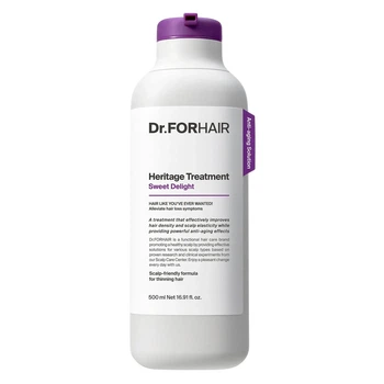 Увлажняющая маска-кондиціонер для тонких волосів DR.FORHAIR Heritage Treatment Sweet Delight, 300 мл