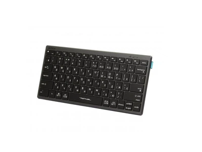 Клавиатура A4tech FBX51C, Bluetooth/2.4 ГГц, Fstyler Compact Size keyboard, USB, 300 мАч Серый/Черный