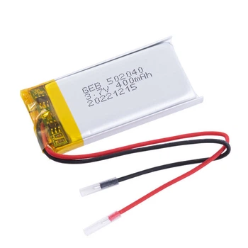 Аккумулятор универсальный, 400 mAh, 5,0 x 20 x 40 мм. - 334167
