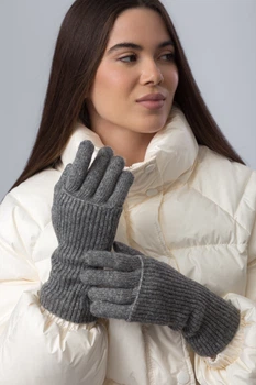 Рукавиці+мітенки FAMO М-106 Сірий one size One size (М-106)