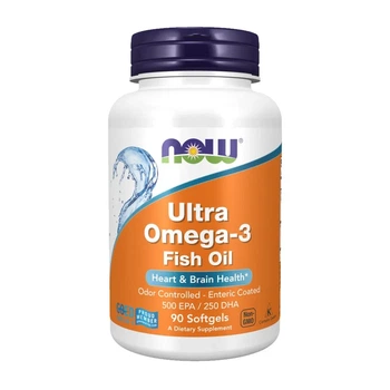 Омега-3 500 ЭПК / 250 ДГК Now Foods (Ultra Omega-3 500 EPA/250 DHA) 90 капсул