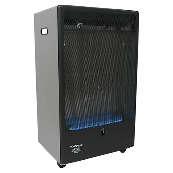 Газовый обогреватель с пьезоэлектрическим зажиганием No Brand Blue Belle 4.2 кВт Черный (2893944120)