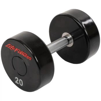 Гантель цільна Life Fitness SC-80081-20 20 кг Чорно-червоний (683edc7256c727081c2e2025)