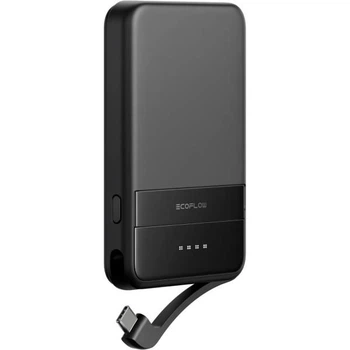 УМБ EcoFlow RAPID Magnetic Power Bank 5000 mAh 30W Qi2.0 Black (EF-RAPID5000-B-EU)