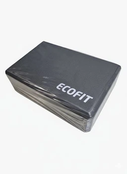 Блок для йоги Ecofit MD1219 8*15*23см - черный