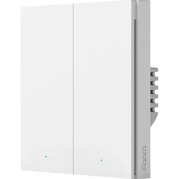 Умный выключатель Xiaomi Aqara Smart Wall Switch H1 Global EU (без нейтрали, 2 клавиши) (WS-EUK02) [71676]