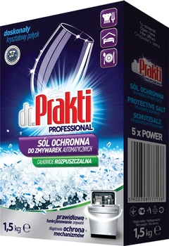 Сіль для посудомийних машин dr. Prakti 1.5 кг (5900308777138)