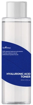 Тонер для обличчя Isntree Hyaluronic Acid зволожуючий 400 мл (8809540517540)