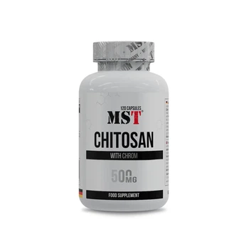 Хітозан з хромом Chitosan With Chrom 500 мг MST, 120 капсул