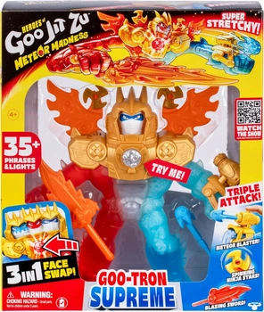 Фигурка стретч-антистресс Goo Jit Zu Meteor Madness Тройная атака Гутрон Суприм! (43028)