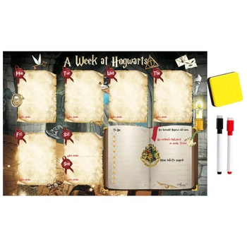 Магнитный Планер на неделю Гарри Поттер ⬩ A Week at Hogwarts ⬩ LifeFLUX ⬩ А3