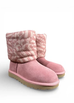 Уггі UGG Classic Short Jersey Stripe (s/n 1138431), Рожевий, Розмір 36 (US 5), 22 см