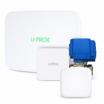 Беспроводной комплект предотвращения затопления U-Prox DN20 3/4" IP67 Wi-Fi Белый
