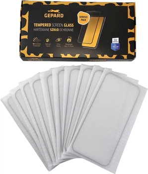 Zestaw szkieł ochronnych Gepard 10in1 do Samsung Galaxy A54 (GEP TGL SAM GAL A54 10P)