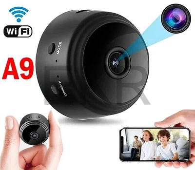 Міні‑WiFi IP камера A9 1080P Full HD з нічним баченням та датчиком руху (JU-2997)