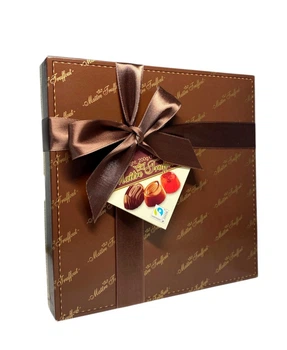 Цукерки Maitre Truffout Assorted Belgian Pralines Dark шоколадні асорті праліне 200 г (60656)