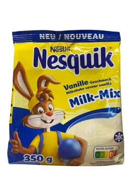 Какао-напій Nesquik Milk-Mix Vanille з яскравим ванільним смаком 350 г (60551)
