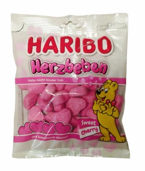 Цукерки желейні Haribo Herzbeben серце 160 г (60350)