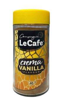 Кава Le Cafe Crema Vanilla розчинна в скляній банці 75 г (60666)