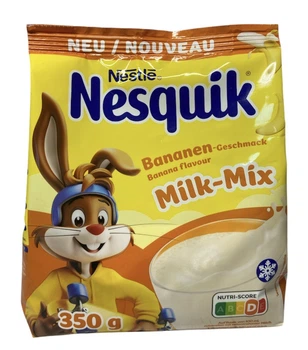 Какао Nesquik Nestle швидкорозчинний зі смаком Банану 350г (60618)