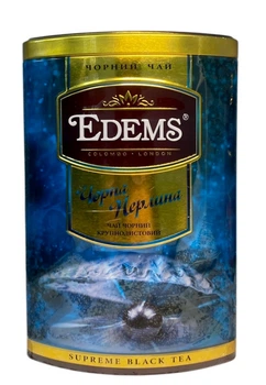 Чай Edems Black Pearl чорний Чорна Перлина у металевій банці 200 г (60680)