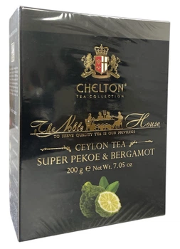 Чай Chelton Благородний Дім SUPER PEKOE Earl Grey чорний з бергамотом 200 г (60700)