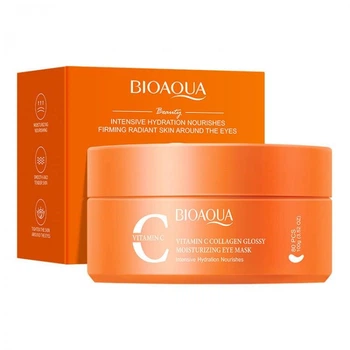 Патчі гідрогелеві SADOER Vitamin C Collagen Glossy Moisturizing Eye Mask, з вітаміном С, 80 шт