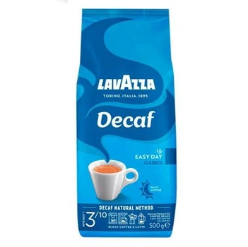 Кава в зернах Lavazza Decaffeinato без кофеїну 500 г