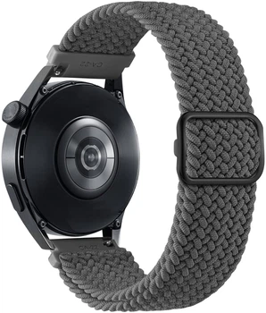 Ремінець тканинний Braided Loop для смарт-годин Redmi Watch 5 Active / Redmi Watch 5 Lite 22 мм з металевим кріпленням Gray (mrk6089)