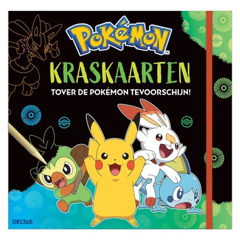 Zestaw kreatywny Karty zdrapki i długopis Pokémon (9789044765847)