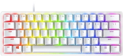 Проводная клавиатура Razer Huntsman mini Mercury Edition Red Switch ENG