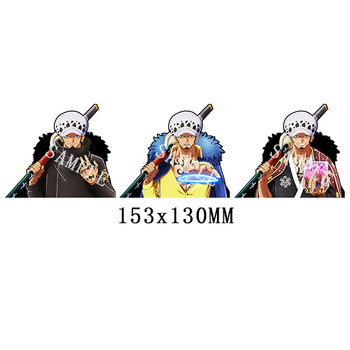 Голографическая наклейка Ван Пис Трафальгар Ло One Piece Trafalgar Law