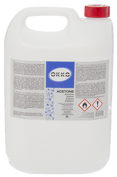 Ацетон для фарб та лаку Okko 501763496 5 л (4779035346426)