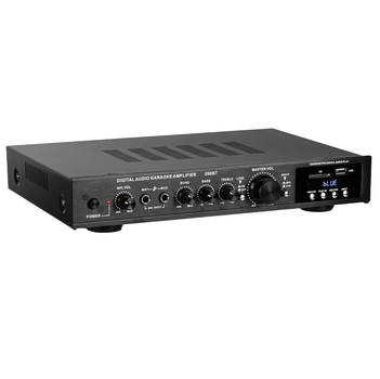 Усилитель звука UKC AK-298BT Bluetooth Караоке 2-канальный 200W Black (3_07856)