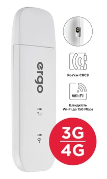 LTE USB Wi-Fi роутер W023-CRC9 Ergo (teh0022579)