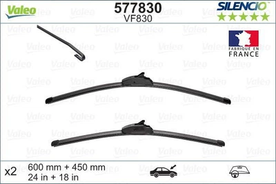 Комплект стеклоочистителей MAZDA 3 (BL) / KIA CEE'D (ED) 2006-2019 г.