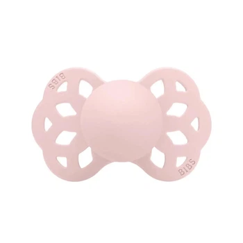 Пустушка BIBS анатомічна Infinity Silicone Anatomical size 2 (6-18 m), Blossom