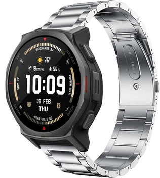 Металевий Браслет Shape для Amazfit T-Rex 3 Pro 44mm Silver (43792-59)